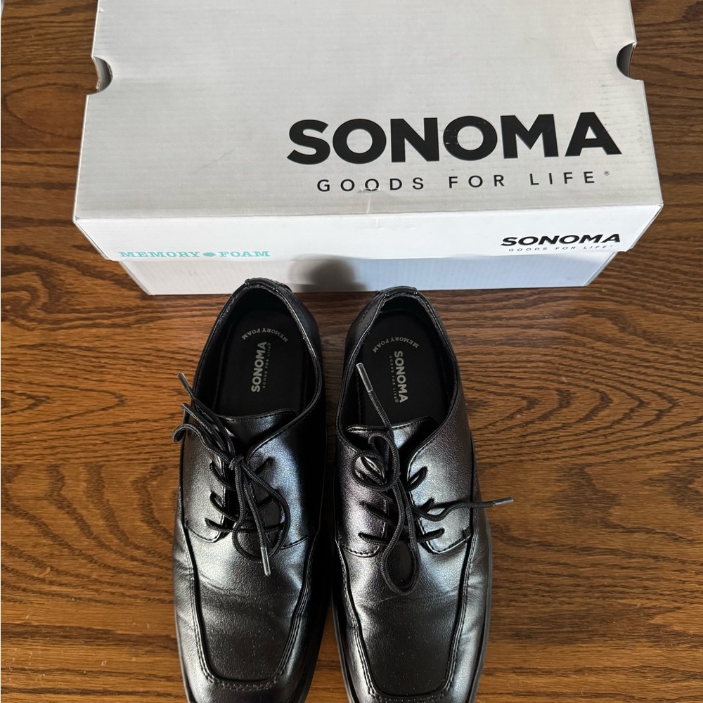 Sonoma Kids Black Dress Shoes